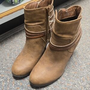 Brown Ankle Boots